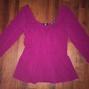 Express peplum top